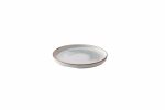 HOMESPUN ACCENTS WALLED PLATE 8.67" JASPER GREY