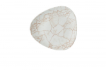 CHURCHILL KINTSUGI CORAL 10 1/2" TRIANGLE PLATE
