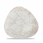 CHURCHILL KINTSUGI CORAL 7 3/4" TRIANGLE PLATE