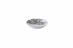 KINTSUGI ACCENTS BOWL 7.25" COUPE QUARTZ BLACK EVOLVE