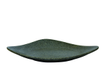 CHURCHILL LOTUS GREY MELAMINE PLATTER 13.8X12.8"