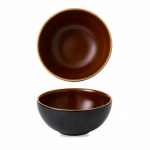 CHURCHILL SUPER VITRIFIED NOURISH TOKYO BLACK DEEP BOWL 26OZ