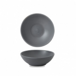 CHURCHILL SUPER VITRIFIED NOURISH SEATTLE GREY SHALLOW BOWL 9OZ