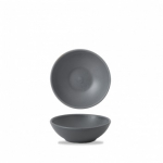 CHURCHILL SUPER VITRIFIED NOURISH SEATTLE GREY SHALLOW BOWL 7OZ