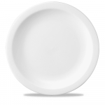 CHURCHILL SUPER VITRIFIED WHITE NOVA PLATE 12"
