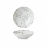 CHURCHILL STUDIO KINTSUGI GREY LOTUS PLATE 7.75" 19.20CM X12