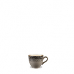 CHURCHILL SUPER VITRIFIED STUDIO PRINTS CHARCOAL BLACK ESPRESSO CUP 3.5OZ