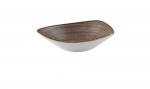CHURCHILL SUPER VITRIFIED STONECAST RAW BROWN TRIANGULAR PLATE 9"