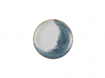CHURCHILL SUPER VITRIFIED STONECAST ACCENTS BLUEBERRY COUPE PLATE 11.3"