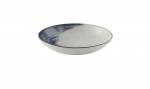 CHURCHILL SUPER VITRIFIED STONECAST ACCENTS BLUEBERRY COUPE BOWL 40OZ