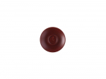 CHURCHILL SUPER VITRIFIED STONECAST PATINA RUST RED SAUCER 4.6"