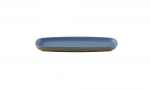 CHURCHILL SUPER VITRIFIED EMERGE OSLO BLUE RECTANGULAR PLATE 9.9X3.9"