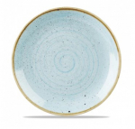 CHURCHILL SUPER VITRIFIED STONECAST DUCK EGG BLUE COUPE PLATE 8.5"