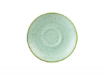CHURCHILL SUPER VITRIFIED STONECAST DUCK EGG BLUE SAUCER 4.6"