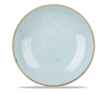 CHURCHILL SUPER VITRIFIED STONECAST DUCK EGG BLUE COUPE PLATE 6.5"