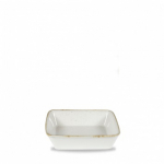 CHURCHILL SUPER VITRIFIED STONECAST HINTS BARLEY WHITE BAKING DISH 70.4OZ