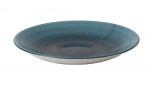 CHURCHILL SUPER VITRIFIED STONECAST AQUEOUS LAGOON COUPE PLATE 10"