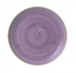 CHURCHILL STONECAST LAVENDER COUPE PLATE 11.3"