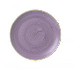CHURCHILL STONECAST LAVENDER COUPE PLATE 10.2"