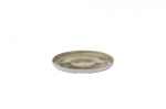 CHURCHIL STONECAST PATINA 10 1/4" WALLED PLATE AN TAUPE