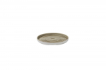 CHURCHIL STONECAST PATINA 8 1/4" WALLED PLATE AN TAUPE