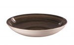 CHURCHILL SUPER VITRIFIED STONECAST PATINA IRON BLACK COUPE BOWL 40OZ