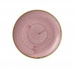 CHURCHILL SUPER VITRIFIED STONECAST PETAL PINK COUPE PLATE 8.5"