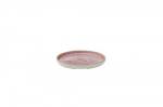 CHURCHILL STONECAST PETAL PINK 8 1/4" WALLED PLATE