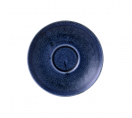 CHURCHILL STONECAST PLUME X12 ULTRAMARINE SAUCER 15.6CM