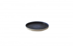 CHURCHILL STONECAST PLUME 8 1/4" WALLED PLATE ULTRAMARIN