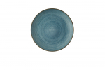 CHURCHIL STONECAST RAW 10 1/4" COUPE PLATE BLUE