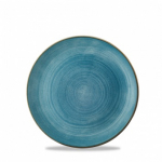 CHURCHIL STONECAST RAW 6 1/2" COUPE PLATE BLUE