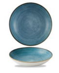 CHURCHIL STONECAST RAW 15OZ COUPE BOWL BLUE