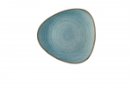 CHURCHIL STONECAST RAW 10 1/2" TRIANGLE PLATE BLUE