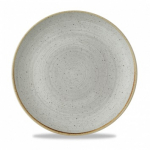 CHURCHIL STONECAST RAW 11 1/4" COUPE PLATE GREY