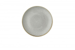 CHURCHIL STONECAST RAW 10 1/4" COUPE PLATE GREY