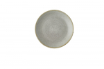 CHURCHIL STONECAST RAW 8 2/3" COUPE PLATE GREY