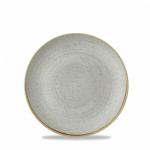 CHURCHIL STONECAST RAW 6 1/2" COUPE PLATE GREY