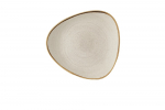 CHURCHIL STONECAST RAW 10 1/2" TRIANGLE PLATE GREY