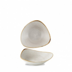 CHURCHIL STONECAST RAW 13OZ TRIANGLE BOWL GREY