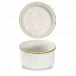 CHURCHILL SUPER VITRIFIED STONECAST BARLEY WHITE LARGE RAMEKIN 6.9OZ