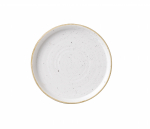 CHURCHILL STONECAST BARLEY X6 WHITE CHEFS WALLED PLATE 15.7