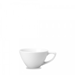 CHURCHILL SUPER VITRIFIED ULTIMO WHITE CAFÉ AMERICANO CUP 8OZ