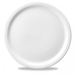 CHURCHILL SUPER VITRIFIED WHITE NOVA PIZZA PLATE/PLATTER 13.4"