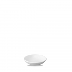 CHURCHILL SUPER VITRIFIED WHITE BUTTER PAD 3.9"