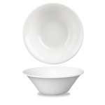 CHURCHILL SUPER VITRIFIED WHITE MEDITERRANEAN SALAD BOWL 46OZ