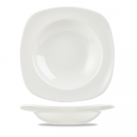 CHURCHILL SUPER VITRIFIED WHITE X SQUARED SQUARE PASTA BOWL 21OZ