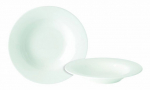 PORCELITE CONNOISSEUR RIM SOUP 9" X6