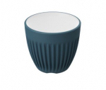 DALEBROOK TALON STEEL MELAMINE BLUE ESPRESSO CUP 95ML  X1