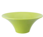 OASIS FLARED BOWL 24CM ORCHA GREEN
